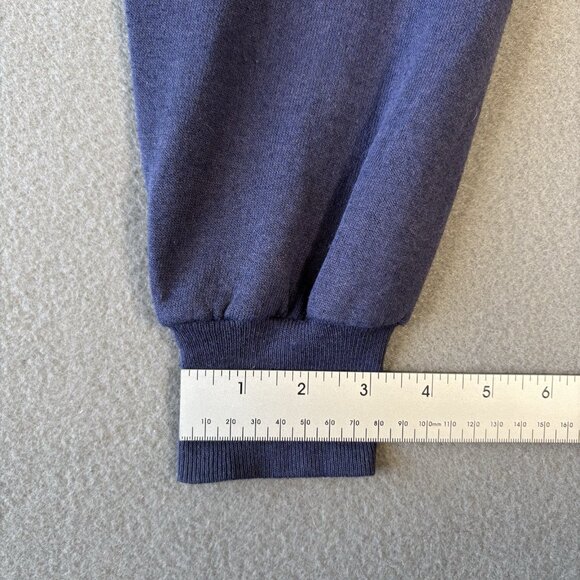 Vintage 80s Jerzees Hoodie Penn State Nurse Womens L Blue Faded USA Made RARE - Picture 7 of 14